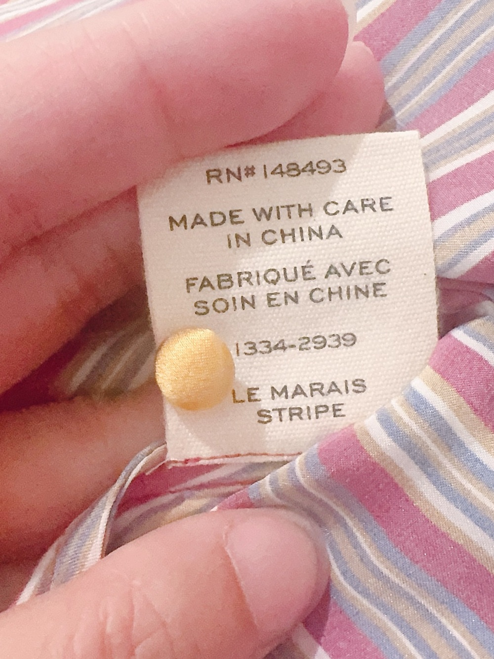 “rare” doen adelana silk dress le marais stripe XL - Picture 11 of 11